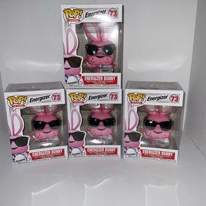 FUNKO POP AD ICONS Energizer Bunny PRICE FIRM NIB ALL 4 PICTURED LOT FOR ALLISON
